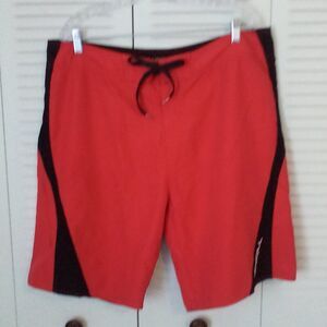 O'NEILL 38" W  21" Outseam ULTRASUEDE SWIM BOARDSHORTS WITH TIE 10" INSEAM XXL